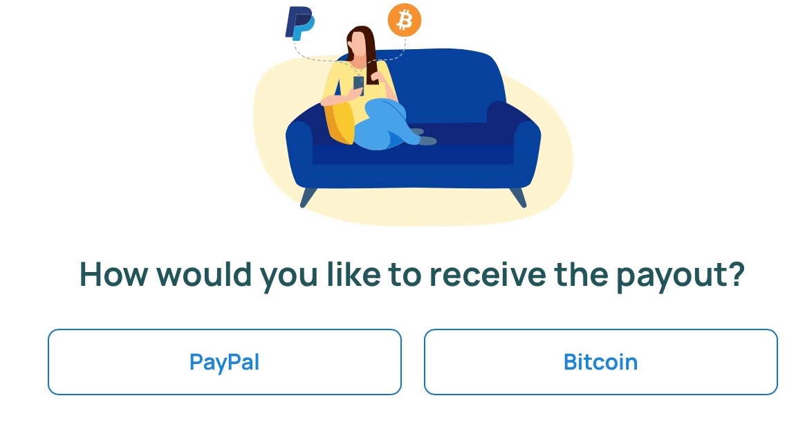 Можно заказать выплату на PayPal в биткоинах Honeygain кингуру